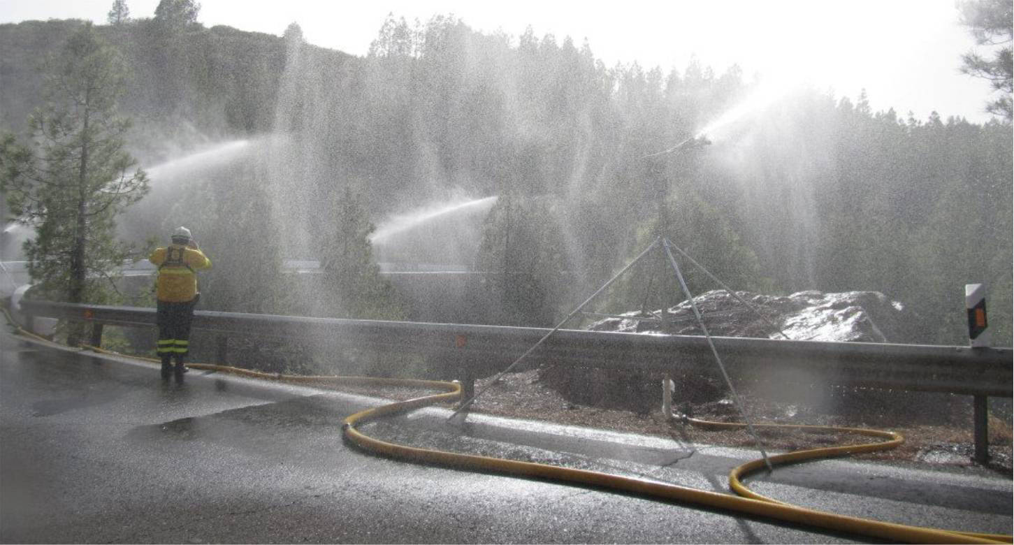 SUMINISTRO DE 20 UNIDADES DE Sistema de Defensa contra Incendios Forestales, ISLA DE LA PALMA. CANARIAS